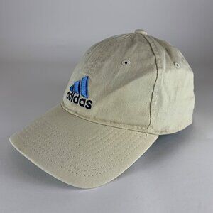 Adidas Beige Stretch Fitted Hat Mens One Size